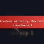 Action Game: skill mastery, reflex training, competitive spirit