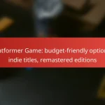 Platformer Game: budget-friendly options, indie titles, remastered editions